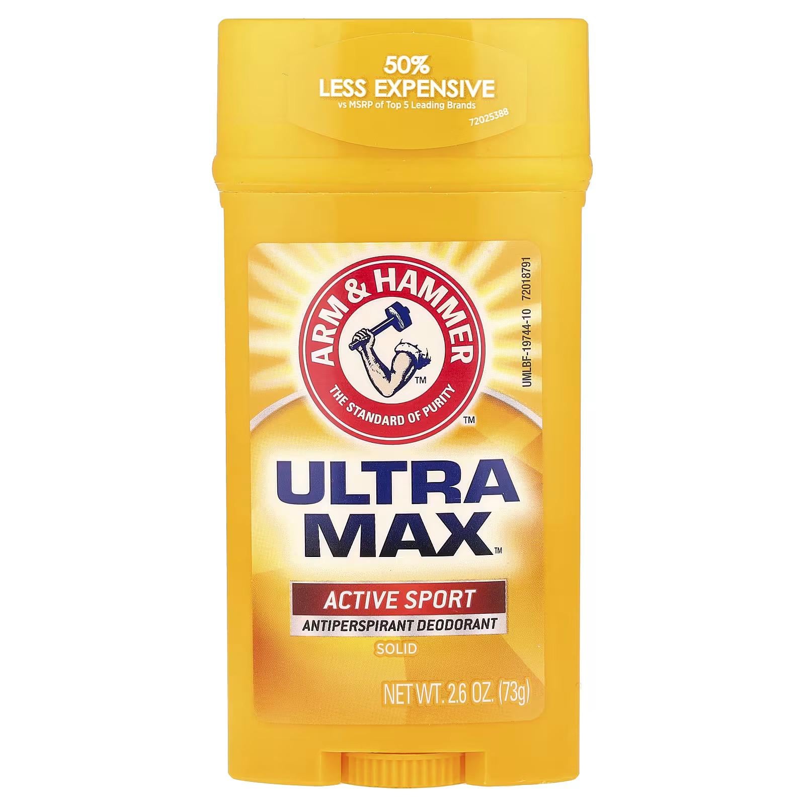 Антиперспирант-дезодорант Hammer Ultra Max Antiperspirant Deodorant Solid Active Sport 73 г