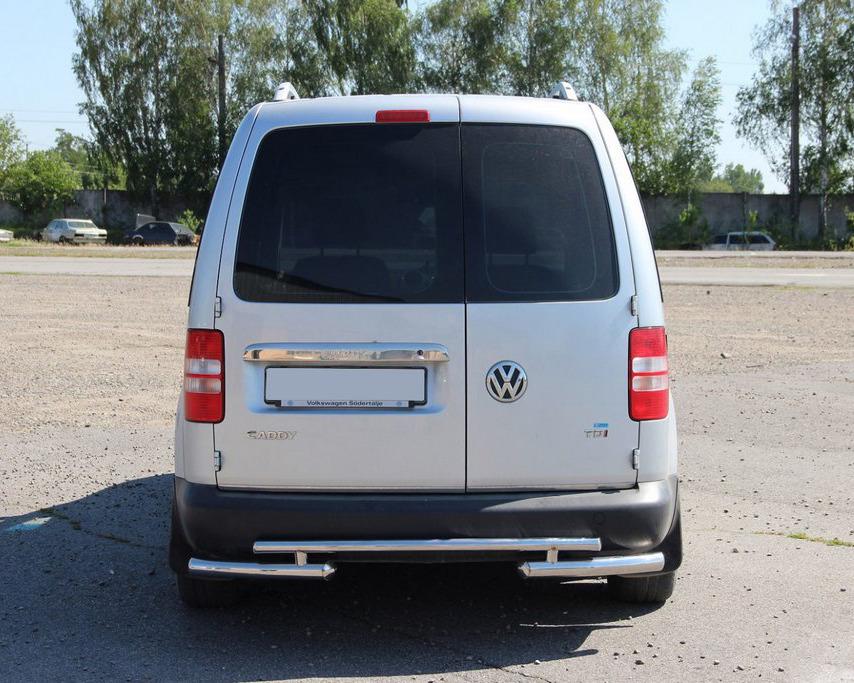 Задняя дуга AK003-2 CAN для Volkswagen Caddy 2004-2010 гг. нержавеющая сталь Хром