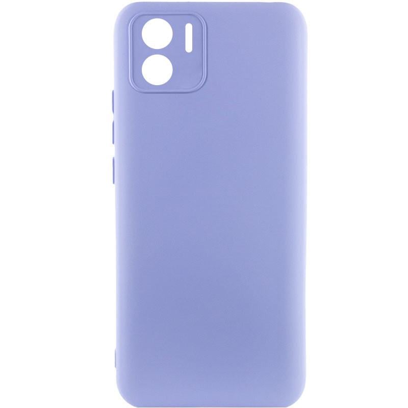 Протиударний чохол Silicone Cover Lakshmi Full Camera (AA) для Xiaomi Redmi A1 / A2 бузковий