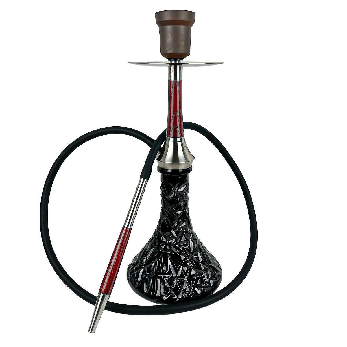 Кальян Totem Hookah Monolit Ultra Wood Cherry Crystal Black