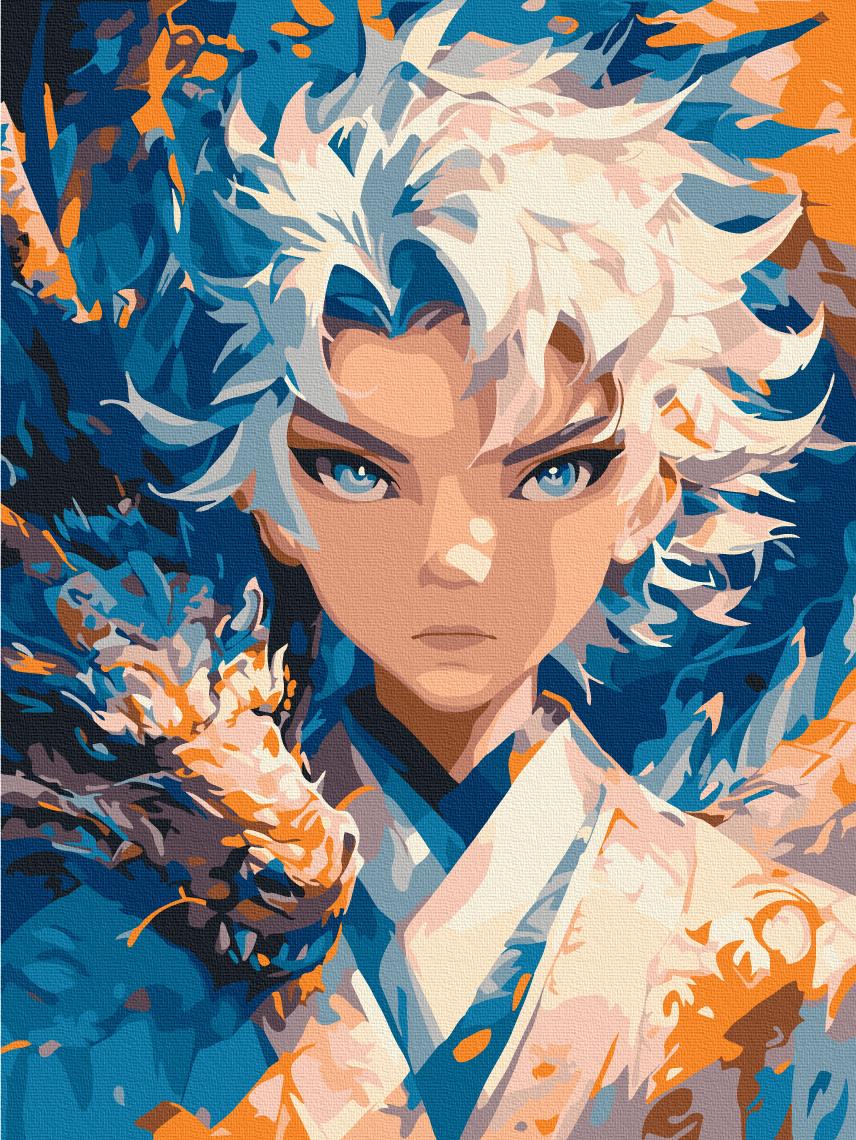 Картина по номерам Brushme Хранитель драконов 30x40 см (RBS54085)