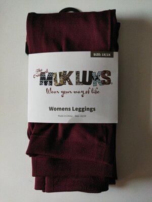 Легінси жіночі Muk Luks M-L Бордовий