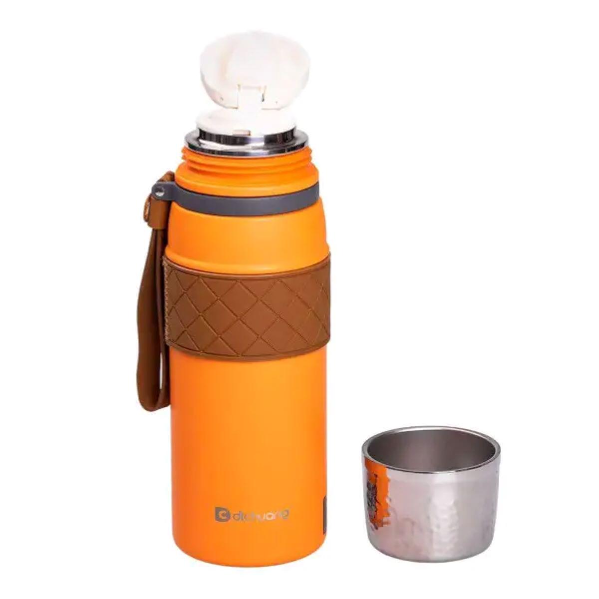 Термос нержавіюча сталь 0,7 л Помаранчевий (5440) - фото 9 Термос нержавіюча сталь 0,7 л Помаранчевий (5440) - фото 9