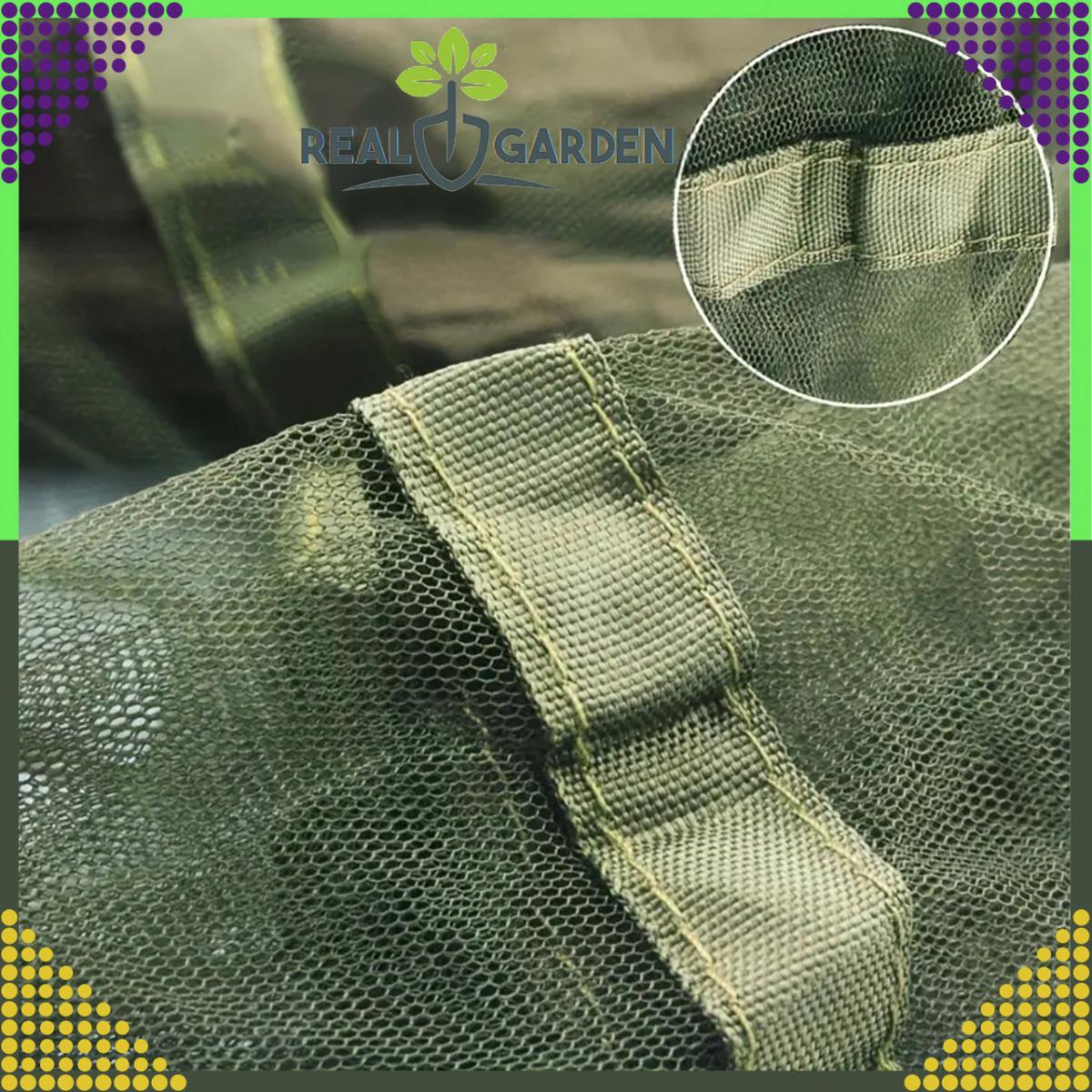 Гамак туристический Real Garden 260x140 см до 120 кг Хаки (27777816) - фото 9