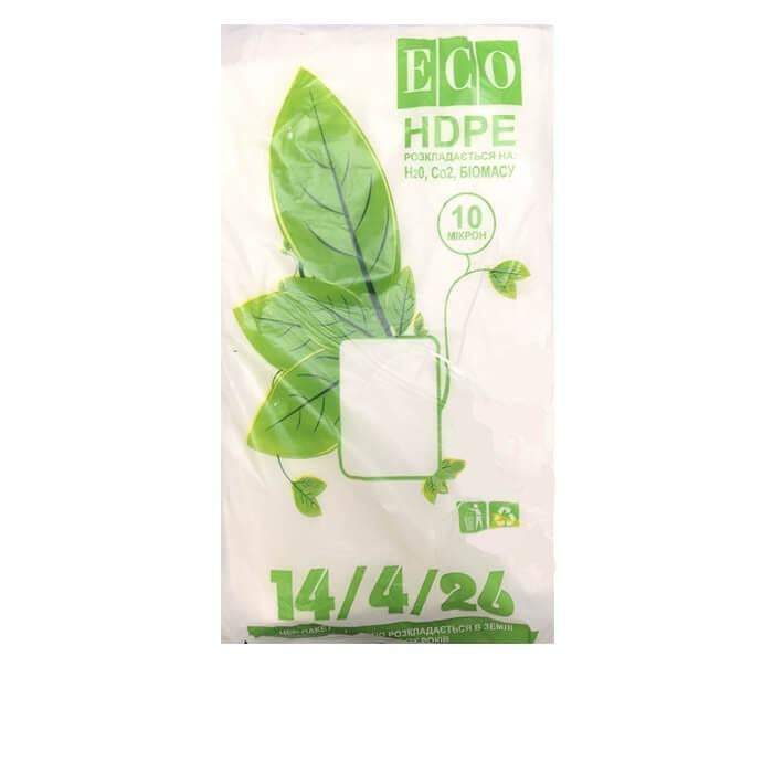 Пакеты фасовочные ECO HDPE 14х26 см 8 мкм 500 шт. 5 уп. (4186)
