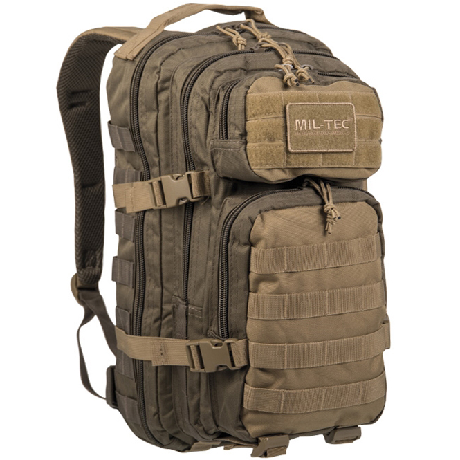 Рюкзак Mil-Tec Ranger green/coyote US Assault L, 36л