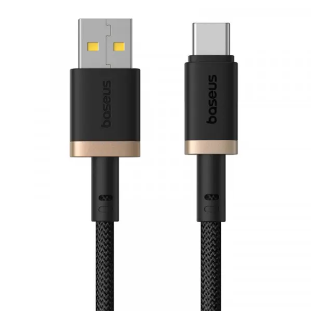 Кабель BASEUS Dura Series Cable USB to Type-C P10377802U01-00 60W 1 м Black/Gold