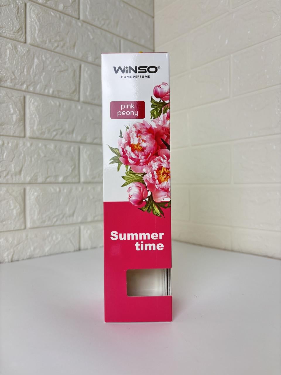 Ароматизатор для дома Winso Summer Time Pink Peony 100 мл Ароматизатор для дома Winso Summer Time Pink Peony 100 мл