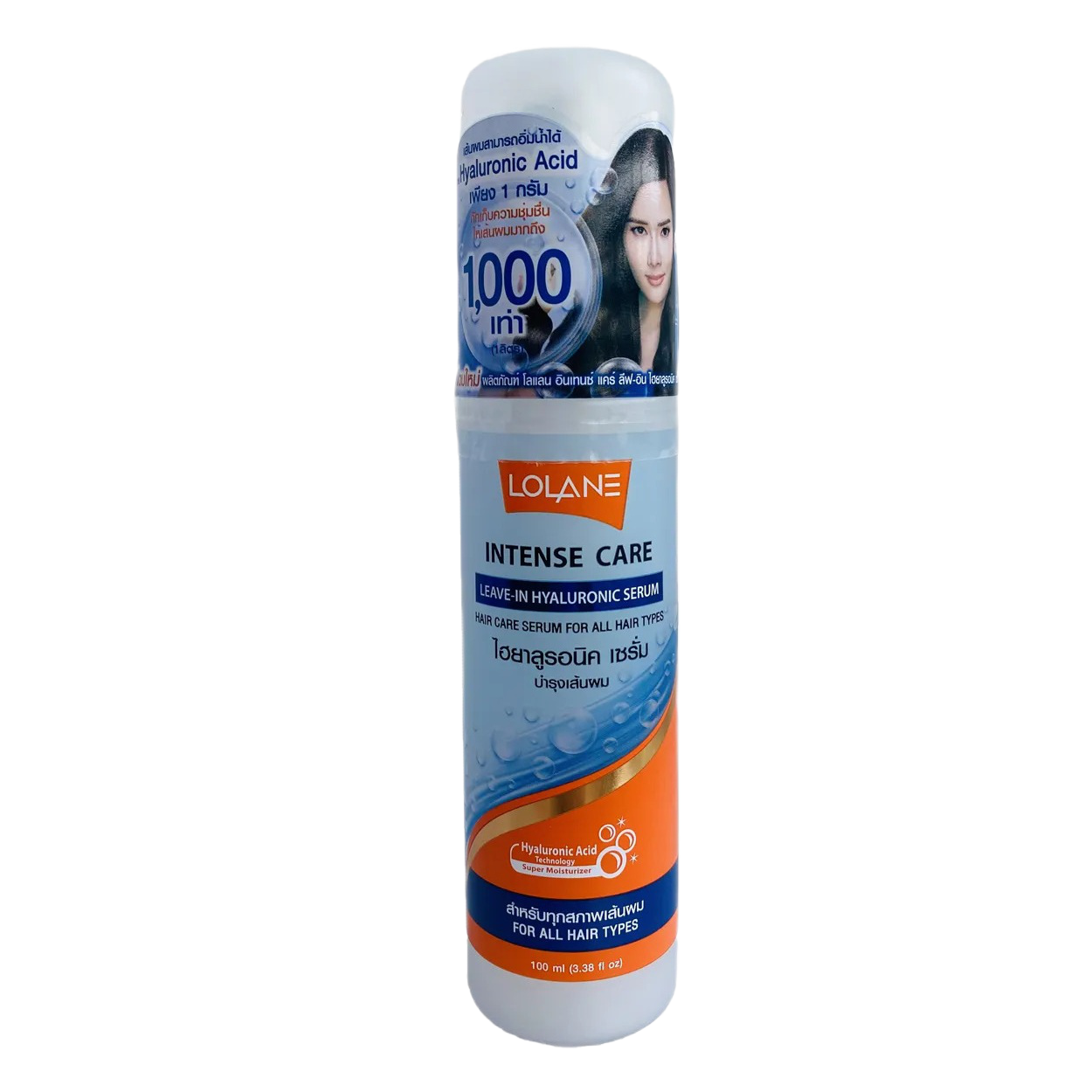 Сыворотка для восстановления волос Lolane Intense Care с гиалуроновой кислотой 100 мл (8850460986718)