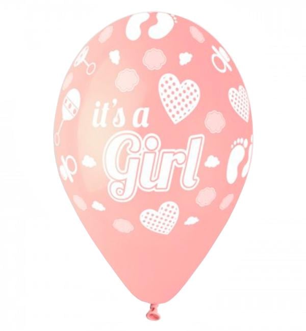 Воздушные шары It’s a girl 30 см 10 шт. (415368)