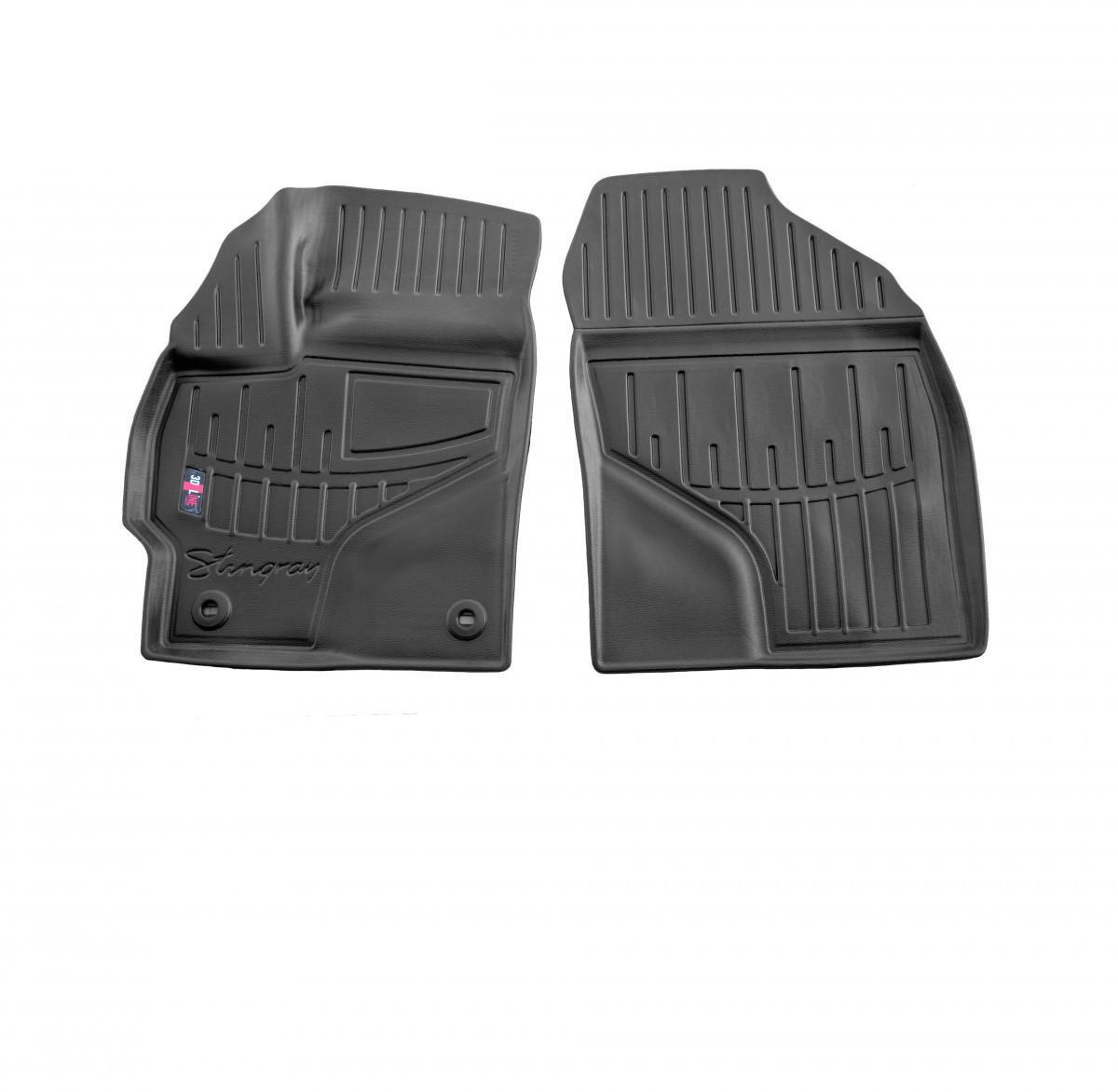 Коврики в салон Stingray для Toyota Prius ZHW30 2009-2015/Prius V 2011-2015 с бортом ТЕП 2 шт. (5022162)
