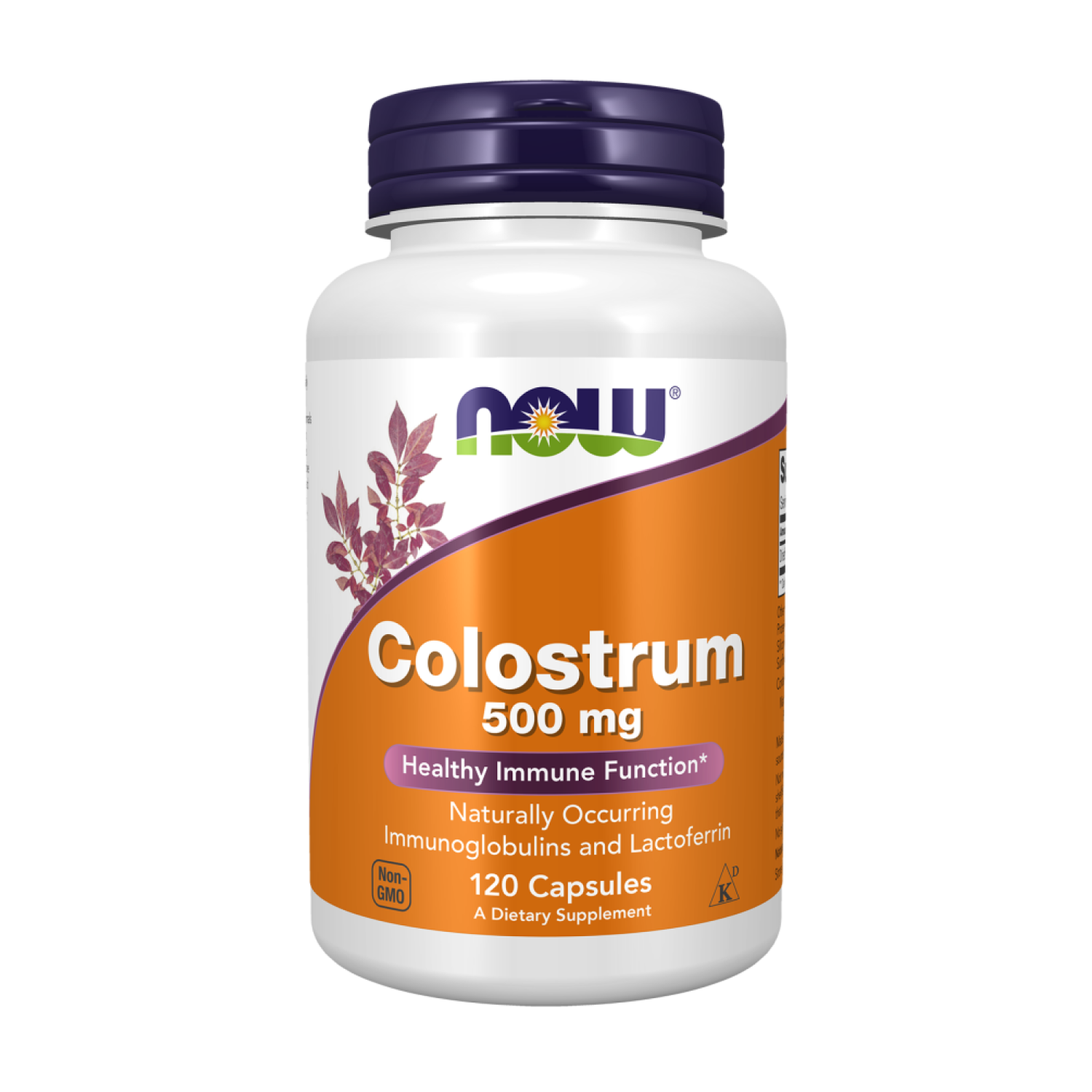 Молозиво Now Colostrum 500 мг 120 капсул