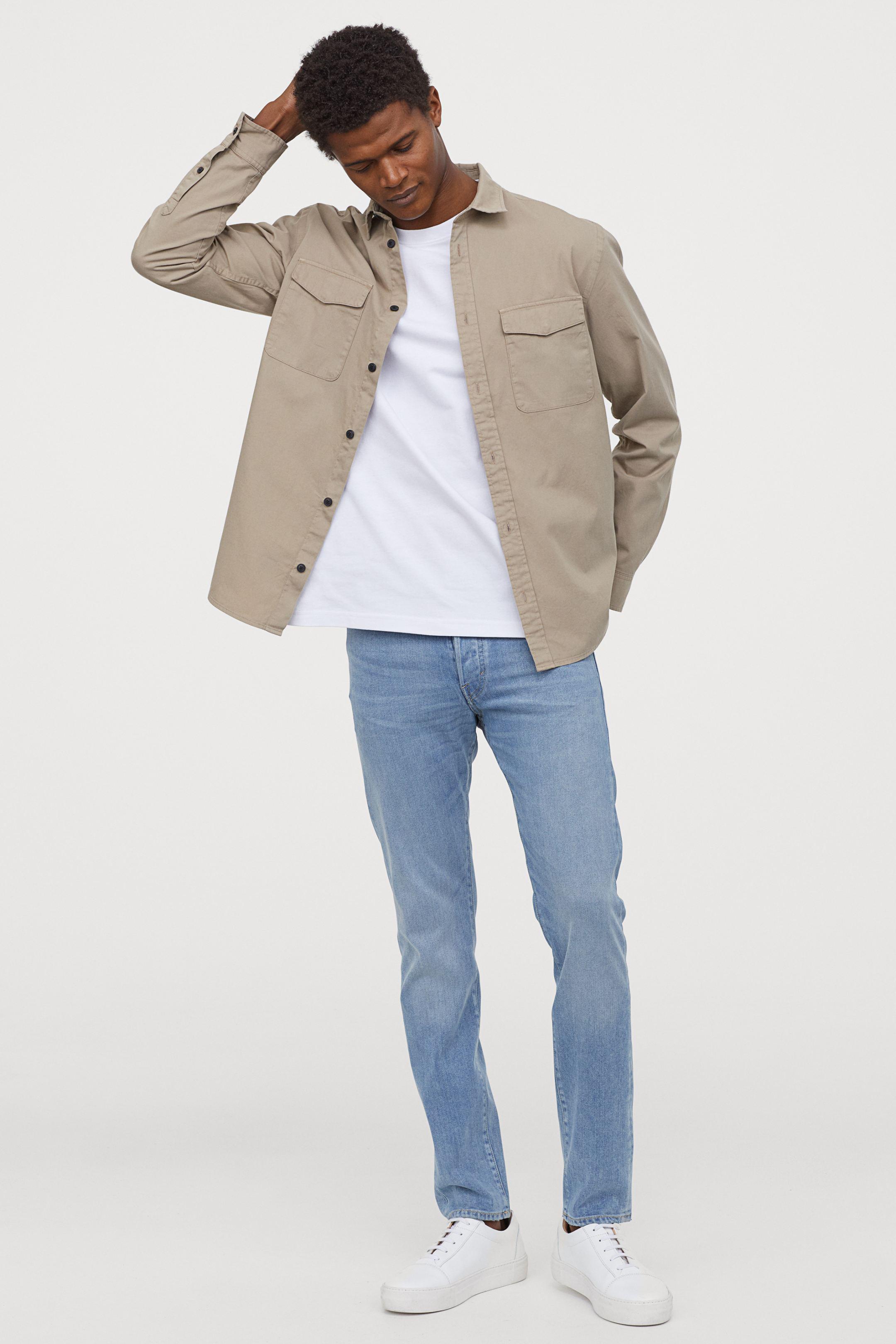 Джинсы H&M р. 27/30 Голубой (6953239)