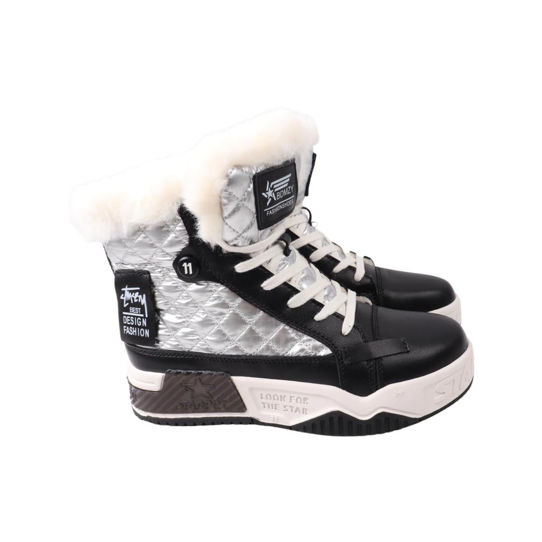 Ботинки женские Li Fexpert из кожи р. 36 Черный (818-22ZHS)