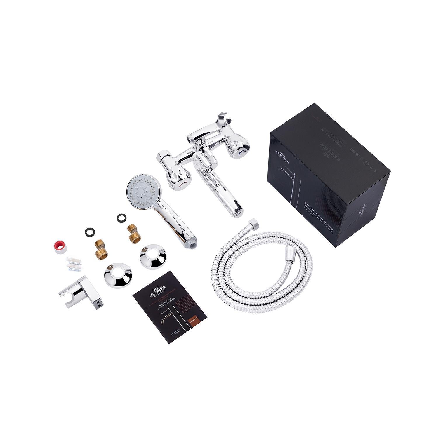 Змішувач для ванни Kroner KRP Hamburg C060 (CV014913) - фото 8