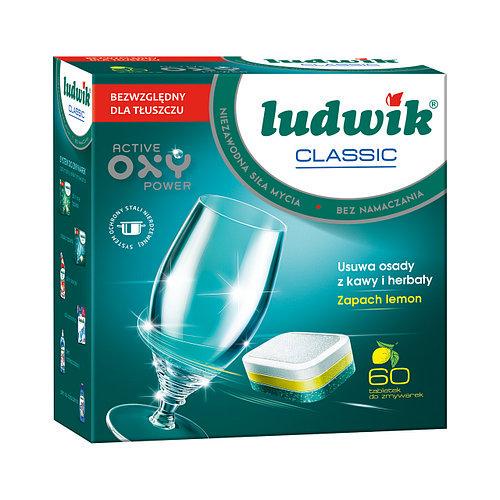 Таблетки для посудомийних машин Ludwik Classic Prof 60 шт.