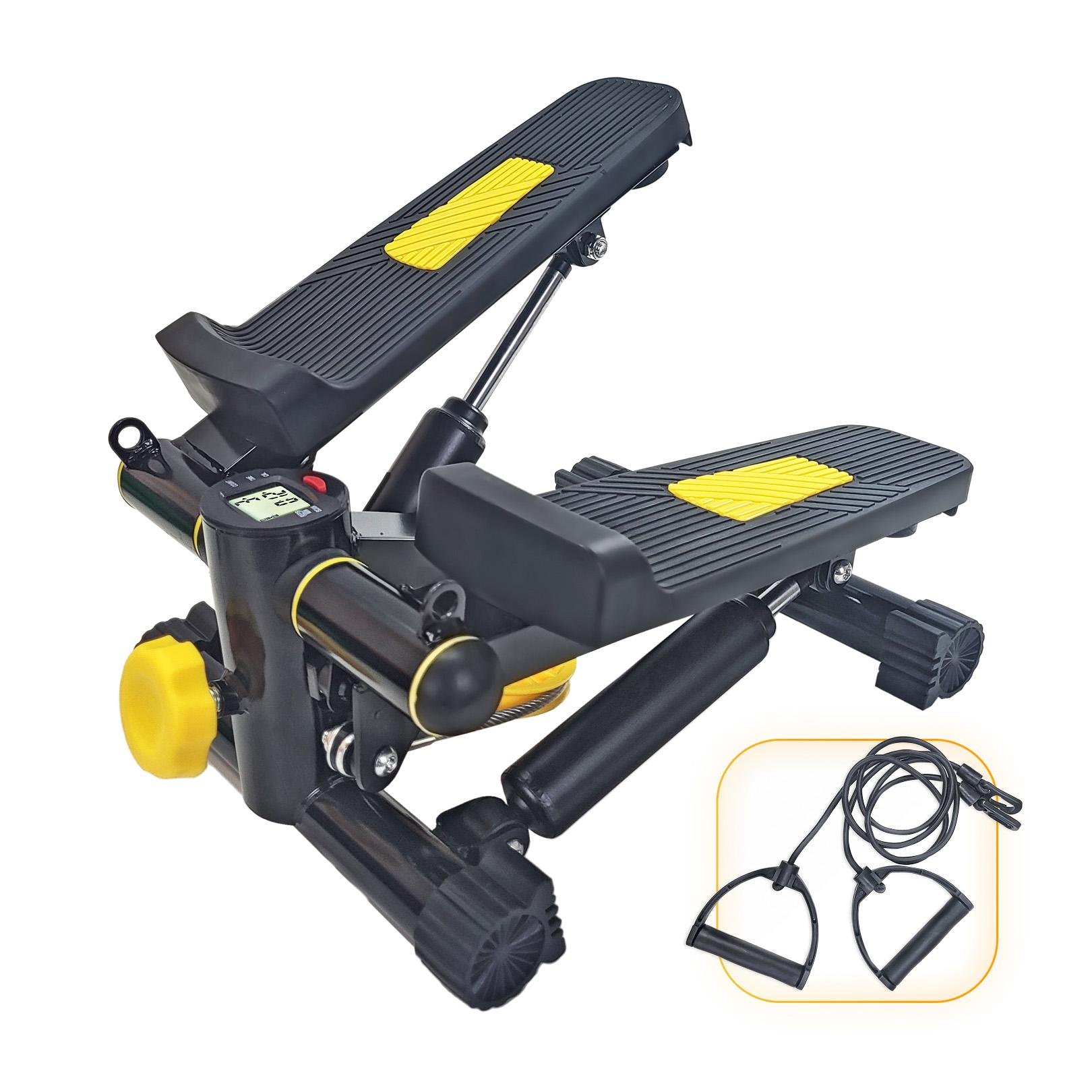 Степпер с эспандерами EasyFit Pace-A с прямым ходом (EF-0560-BK)