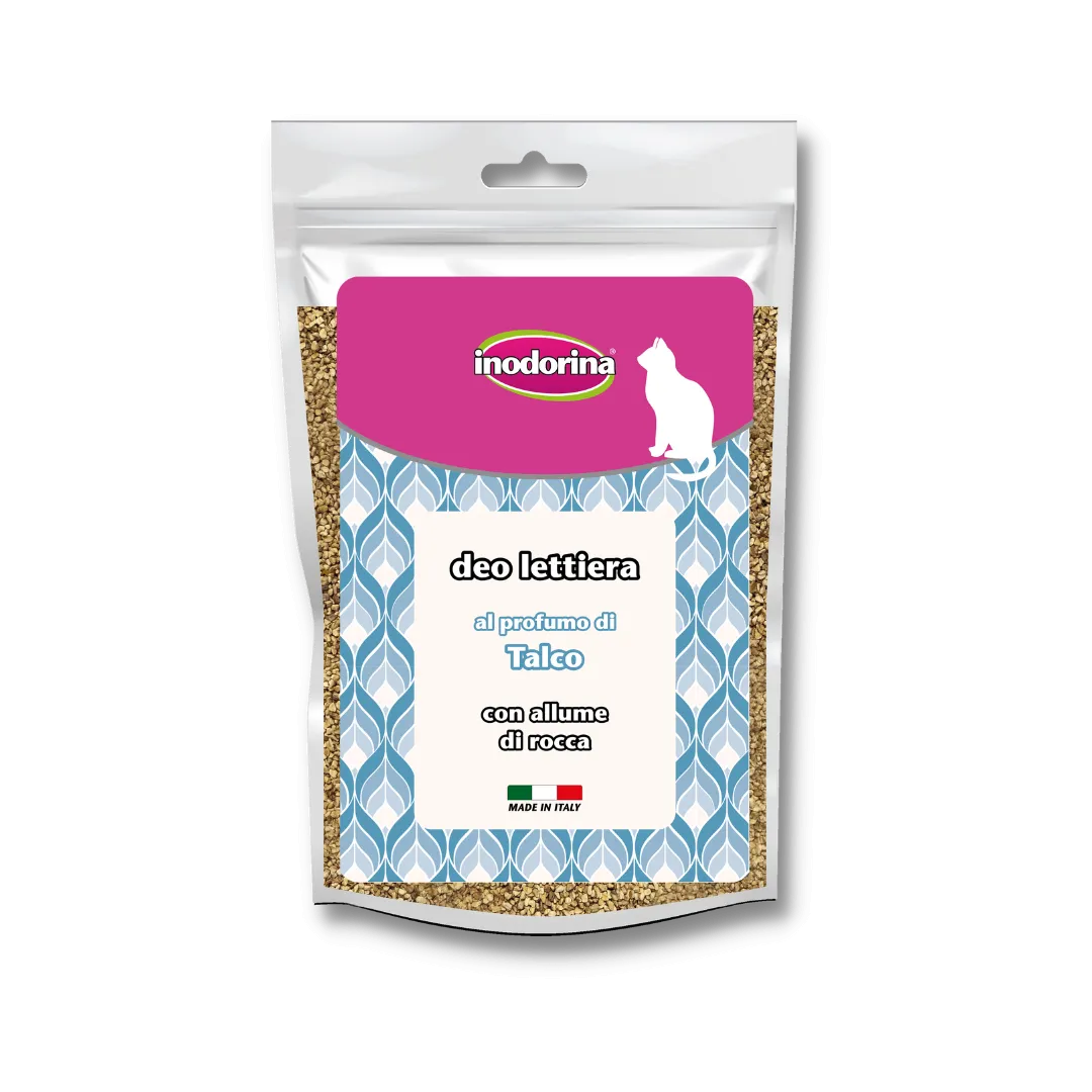 Дезодорант для котячих туалетів Inodorina Deo Lettiera Talco 320 г