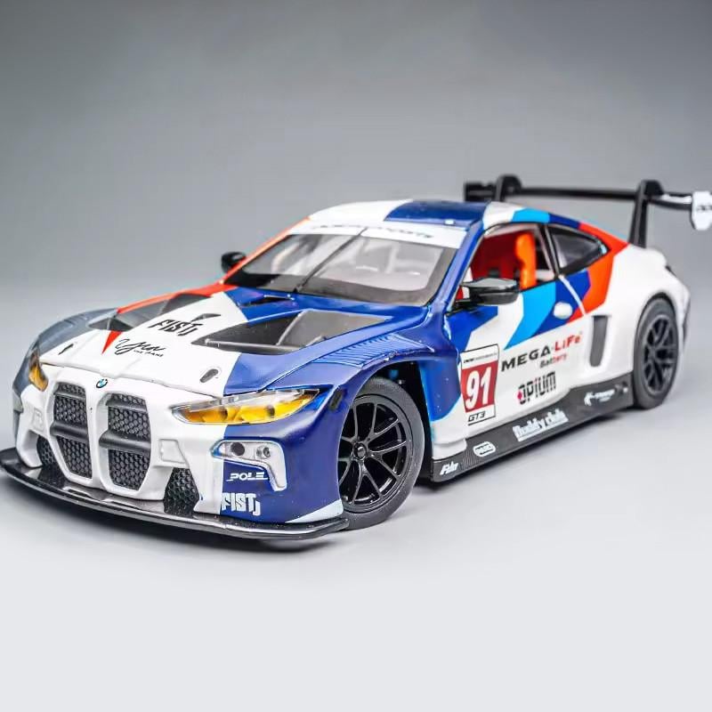 Модель машинки коллекционная BMW M4 GT3 металлическая 1:24 Автопром (2480031871)