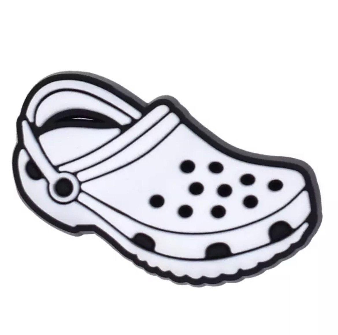 Джиббитс Jibbitz Крокс Белый 1 шт. (50202) - фото 1