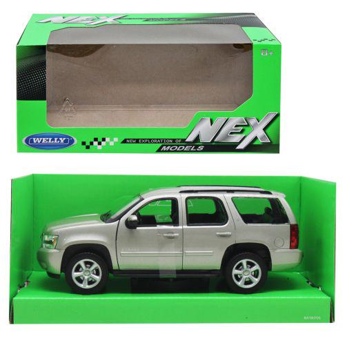 Машина металлическая Chevrolet Tahoe 1:24 Grey (195350)