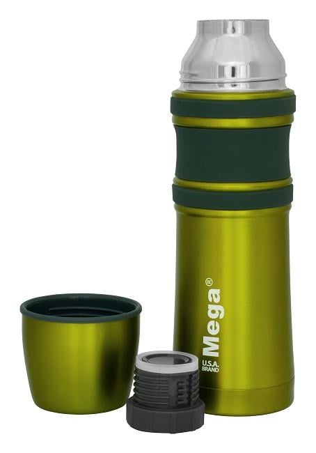 Термос Mega Slim 0,75 л Зеленый - фото 2 Термос Mega Slim 0,75 л Зеленый - фото 2