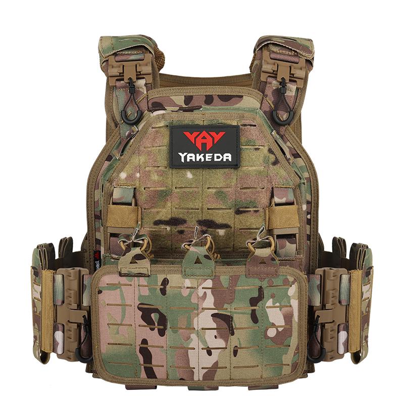 Плитоноска Yakeda VT 6024-A MOLLE 1000D Мультикам (10146052)