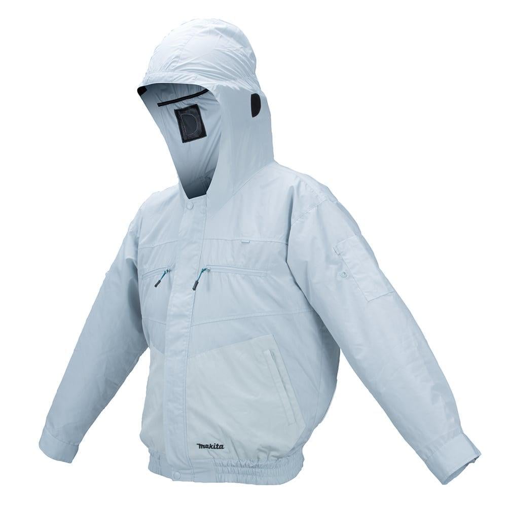 Куртка с капюшоном аккумуляторная с вентиляцией Makita DFJ207Z3XL (LXT, CXT, без аккумуляторов и зарядного устройства)