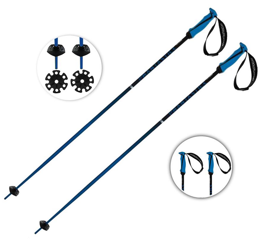 Палиці гірськолижні Volkl Phantastick Ski Poles 120 см Blue/Black (169808-120) - фото 7