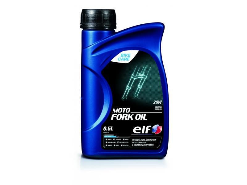 Мастило до мото вилок Elf Moto Fork Oil 20W 0,5 л (FORK 20W-0,5)