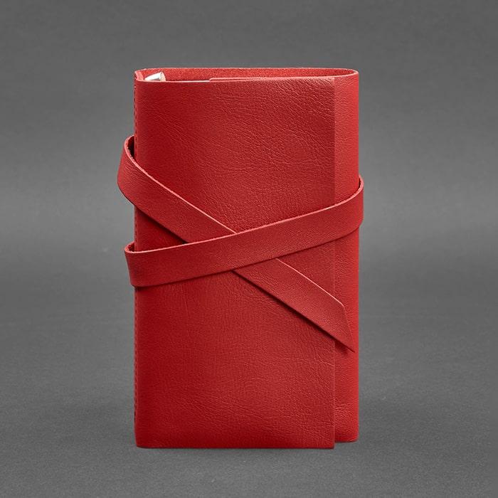 Блокнот женский кожаный Софт-бук 1.0 Красный (A-026870) - фото 4 Блокнот женский кожаный Софт-бук 1.0 Красный (A-026870) - фото 4