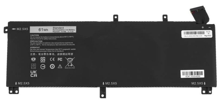 Аккумулятор для ноутбука Dell 245RR (132242)