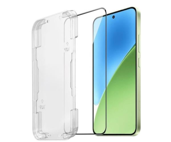 Защитное стекло закаленное Full Screen для Xiaomi 17/17 Pro с рамкой для поклейки Black