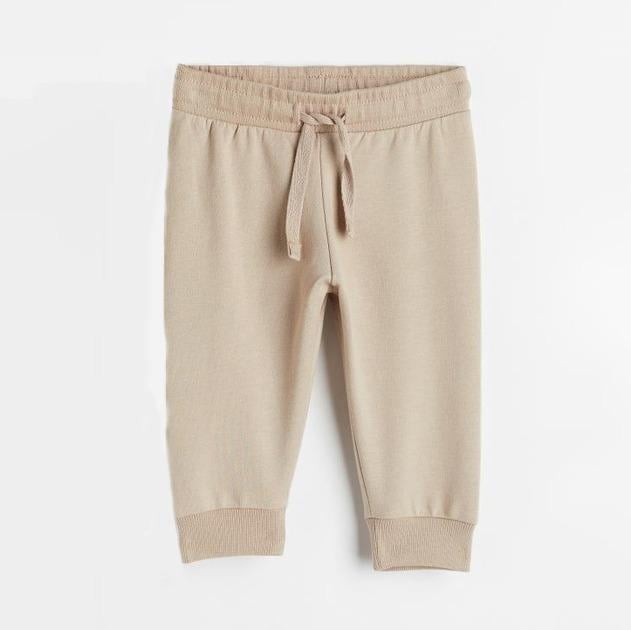 Брюки H&M 62 см Светло-бежевый меланж (594177) Брюки H&M 62 см Светло-бежевый меланж (594177)