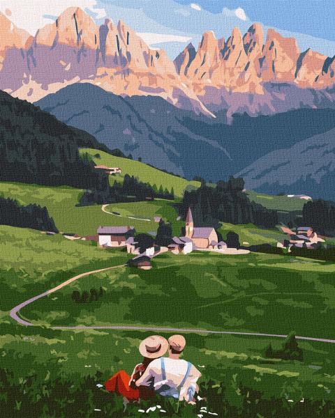 Картина по номерам Идейка Волшебная Италия 40х50 см в термопакете (KHO2854)