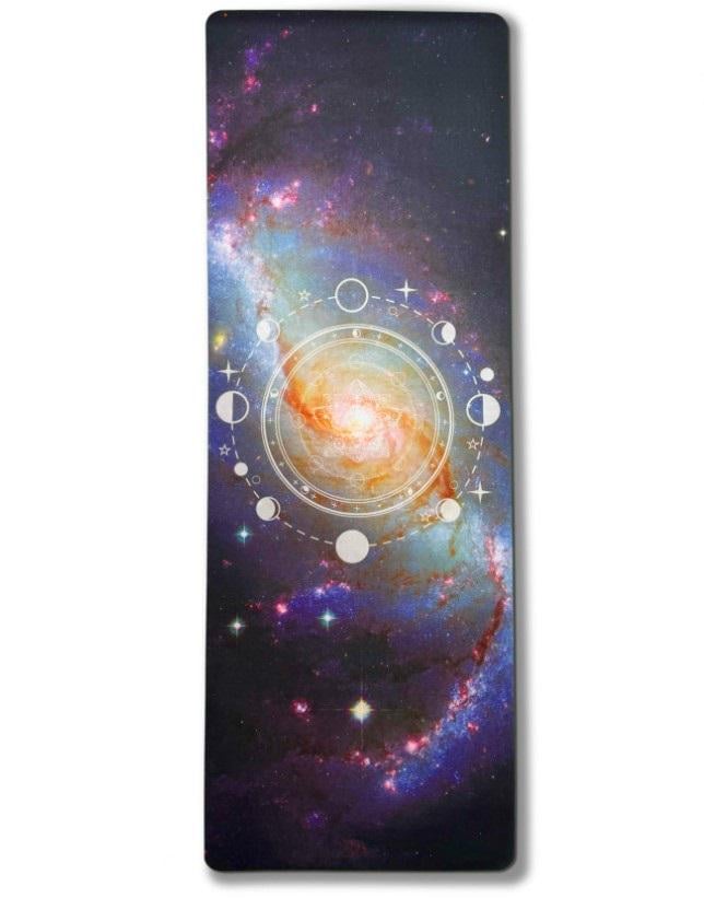 Коврик для йоги EasyFit замша/каучук Черный (EF-1926-2)