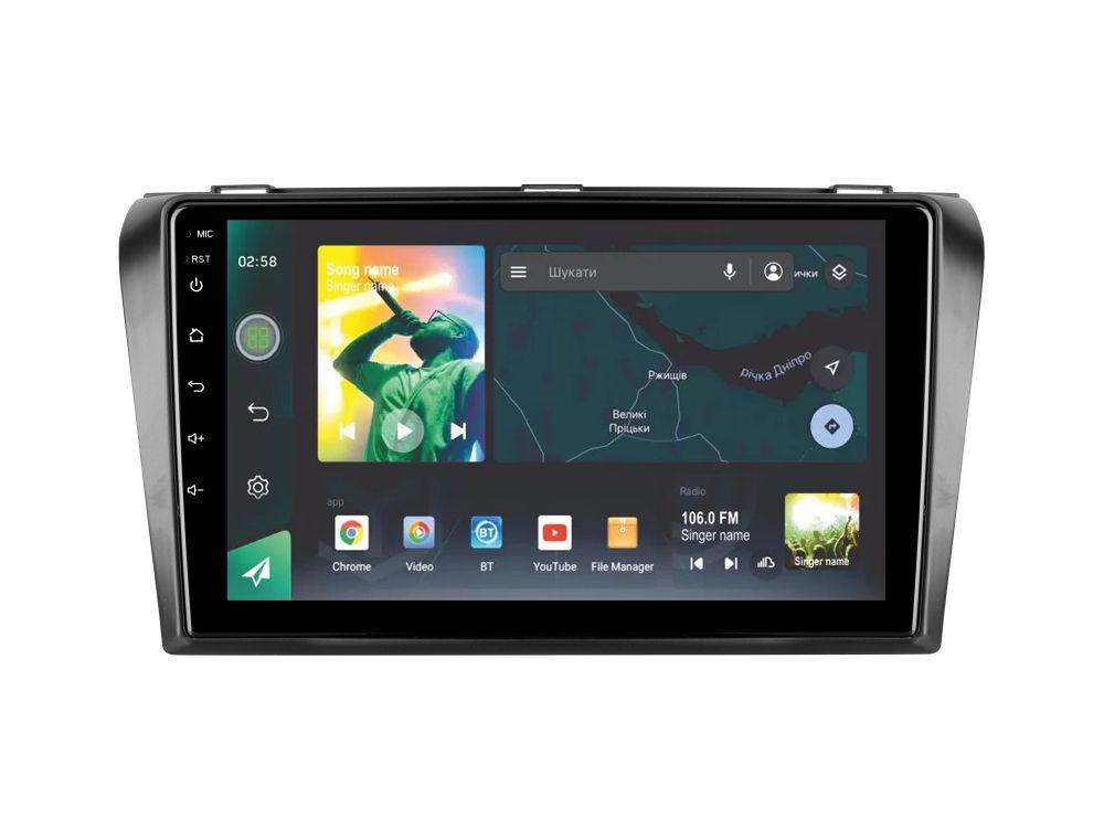 Штатная магнитола Sigma X9232 2+32 Gb Mazda 3 1 BK 2003-2009 9"