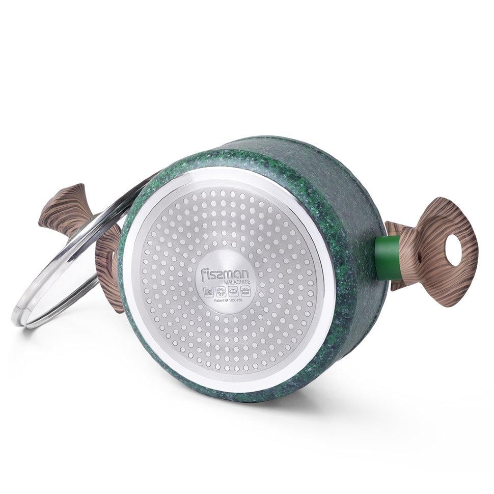 Кастрюля Fissman Malachite 20x9,8 см 2,7 л (4318) - фото 3 Кастрюля Fissman Malachite 20x9,8 см 2,7 л (4318) - фото 3