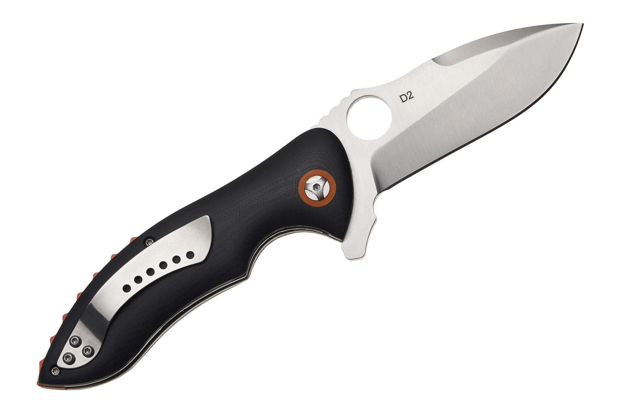 Ніж складаний Grand Way SG 187 на підшипнику з клинком зі сталі D2 Black - фото 3 Ніж складаний Grand Way SG 187 на підшипнику з клинком зі сталі D2 Black - фото 3