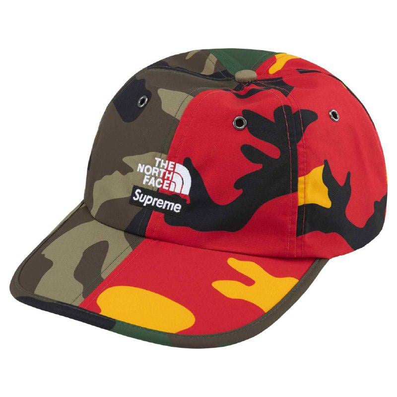 Кепка Supreme/The North Face Split 6-Panel (18375623) - фото 1