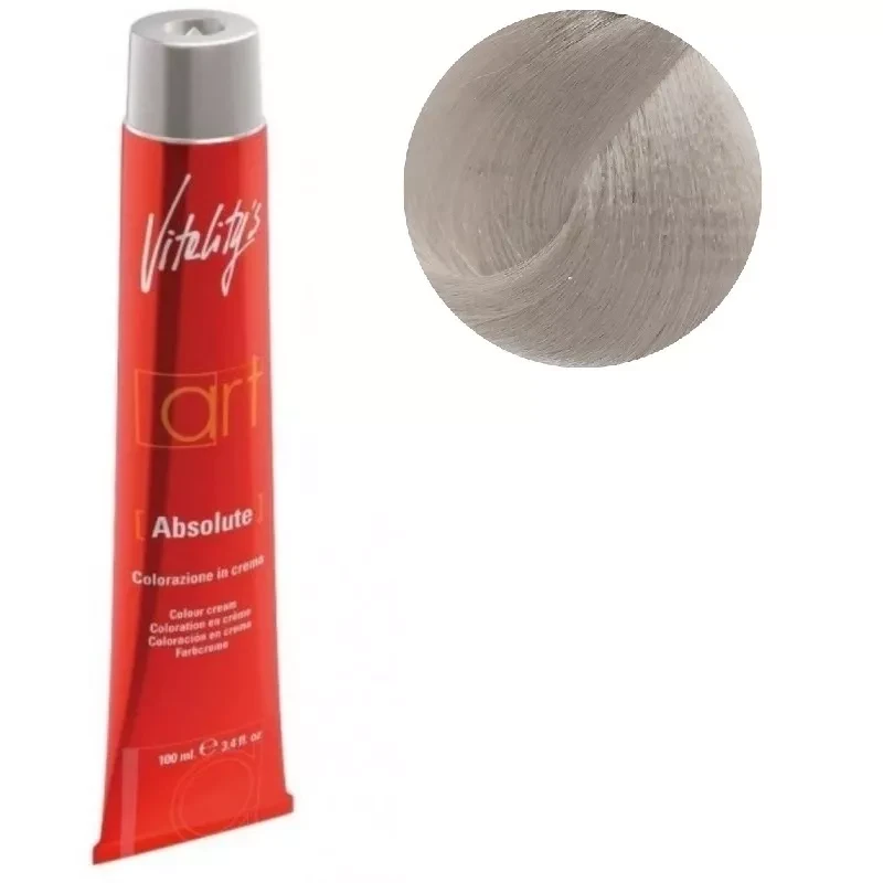 Крем-краска для волос с масляным коктейлем Vitality’s Art Absolute Hair Color Cream 181 Пепельный перламутровый ультраблонд 100 мл