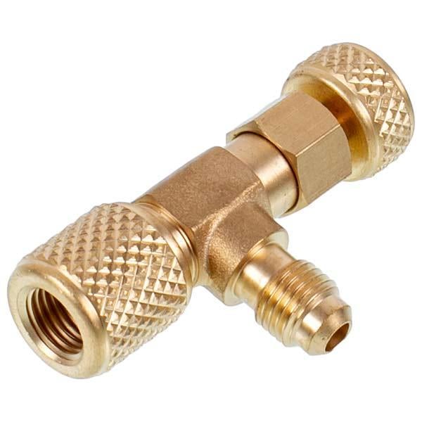Кран заправки кондиционеров VALUE VVO-1 1/4"-1/4" SAE (00000061226) Кран заправки кондиционеров VALUE VVO-1 1/4"-1/4" SAE (00000061226)
