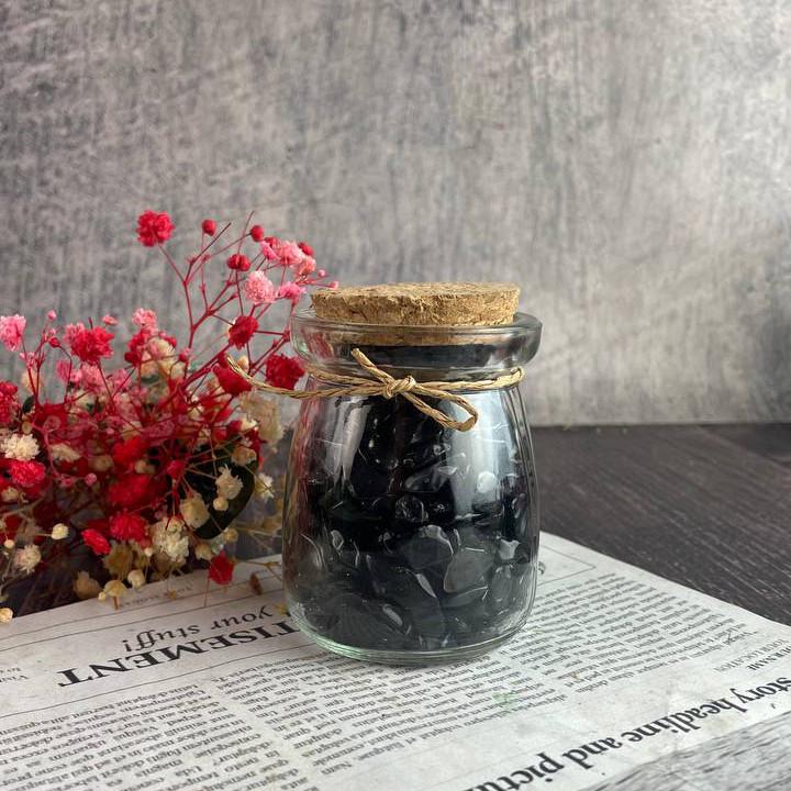 Натуральный камень Обсидиан (1465)