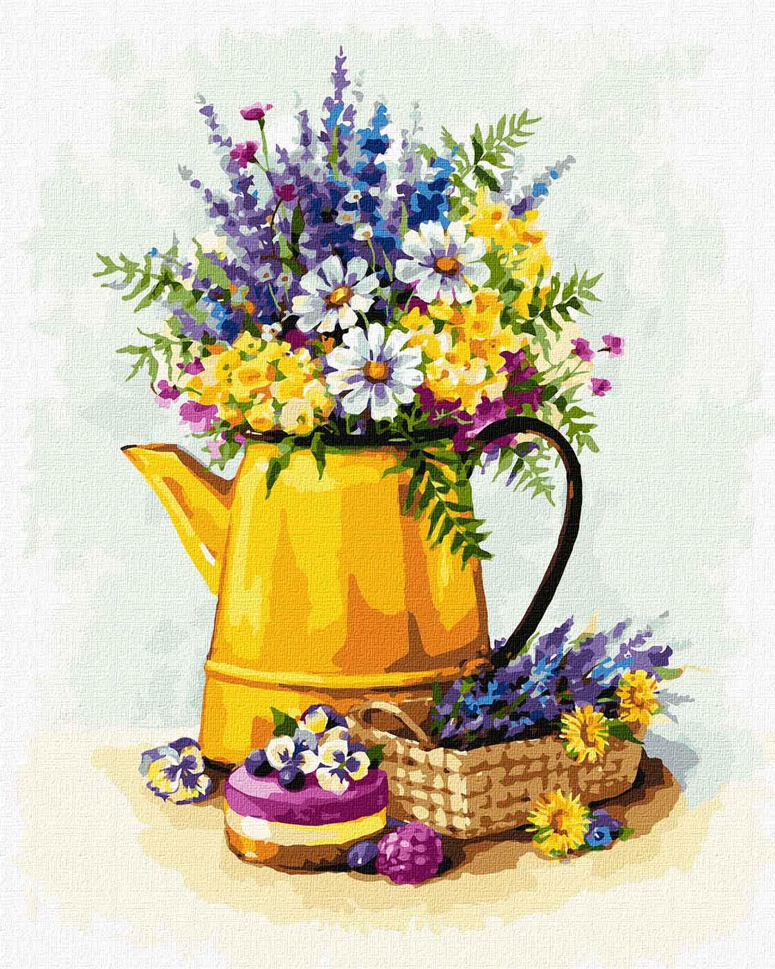 Картина за номерами Ідейка Яскраве літо 40x50 см (KHO2980)