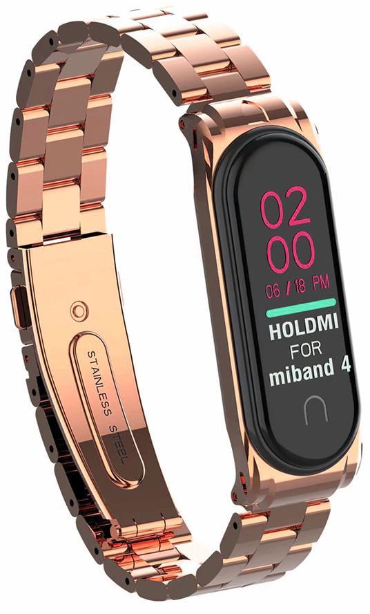 Ремінець металевий Shape для Mi Band 4/3 Rose Gold (09786-27) Ремінець металевий Shape для Mi Band 4/3 Rose Gold (09786-27)