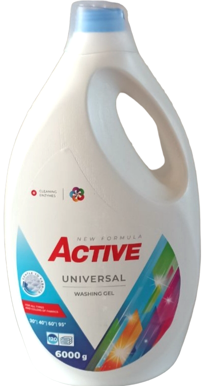 Гель для стирки Active Universal 6 кг 120 циклов стирки (14595)