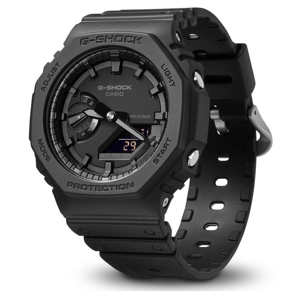 Часы мужские Casio G-Shock GA-2100-1A1ER с полимерным ремешком Черный (1207445072)