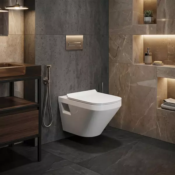 Унитаз подвесной Duravit Durastyle 2537590001 с покрытием WonderGliss (35119183)