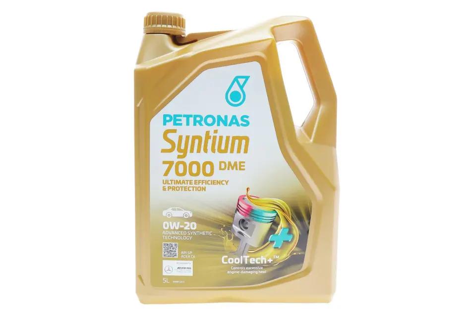 Моторное масло Petronas Syntium 7000 DME 0W-20 5 л (70716m12eu)