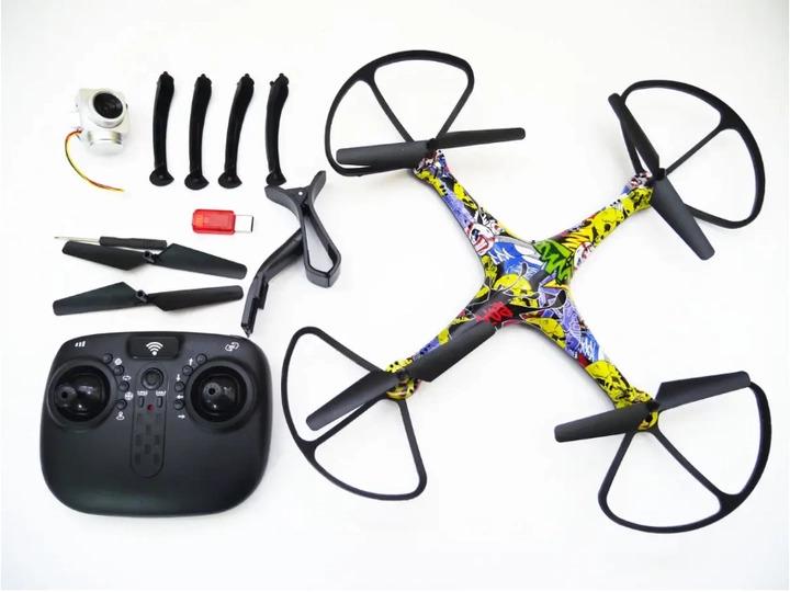 Квадрокоптер на пульте управления с камерой Pioneer CD622/623W Wi-Fi (3-5-14200) - фото 2